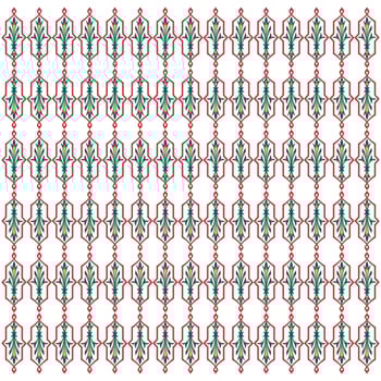 classic floral pattern abstract background vector