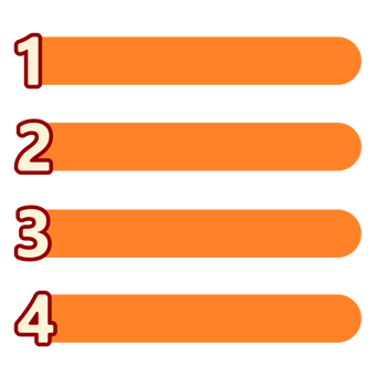 Infographic Text Label Number List png