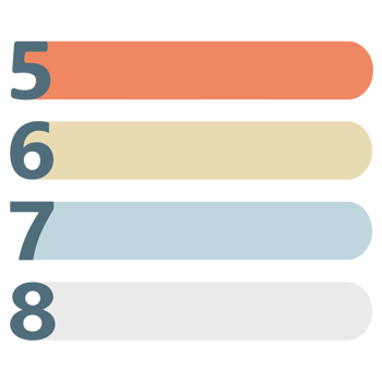 List Number Sequence Infographic png