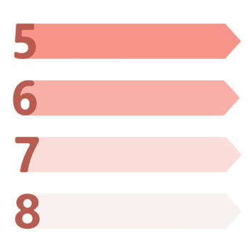 Infographic List Label Text png