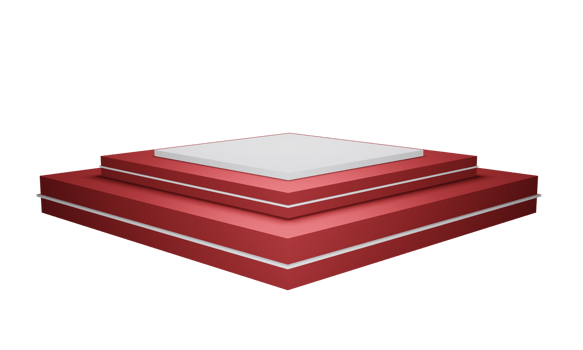 3d rendering luxury elegant podium png