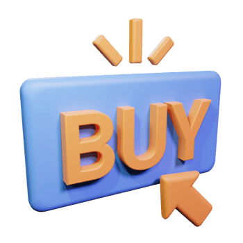 3d Buy Icon Illustration png