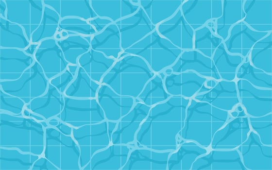 Ripples on Swimming Pool, Water Texture Surface vector