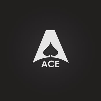 ACE Logo for Letter A vector