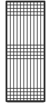 Traditional Japan Korea China ornament frame pattern. Asian door window antique. png
