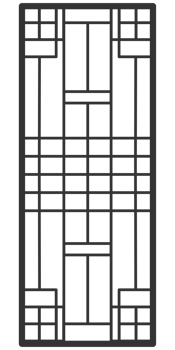 Traditional Japan Korea China ornament frame pattern. Asian door window antique. png