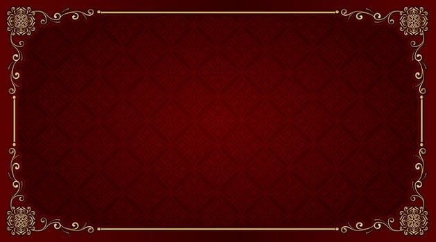 floral ornament frame and mandala vector