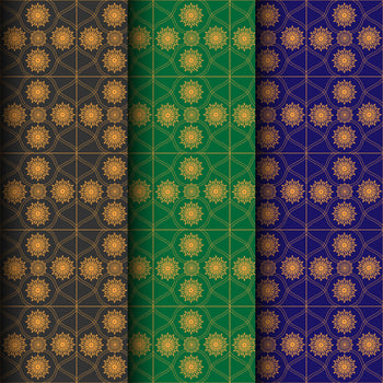 Seamless colorful and textile pattern Design with abstract pattern background design template vector