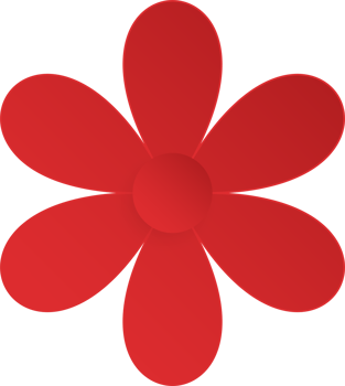 Flower, Element of floral paper cut. Paper cut of flower shape and spring symbol. png
