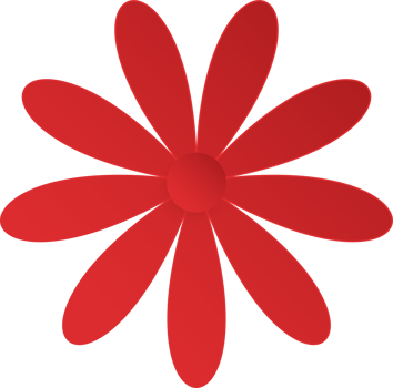 Flower, Element of floral paper cut. Paper cut of flower shape and spring symbol. png