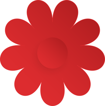 Flower, Element of floral paper cut. Paper cut of flower shape and spring symbol. png