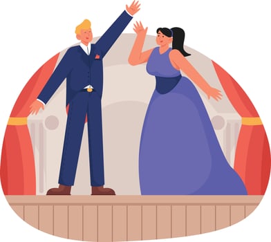 Drama Club Illustration vector