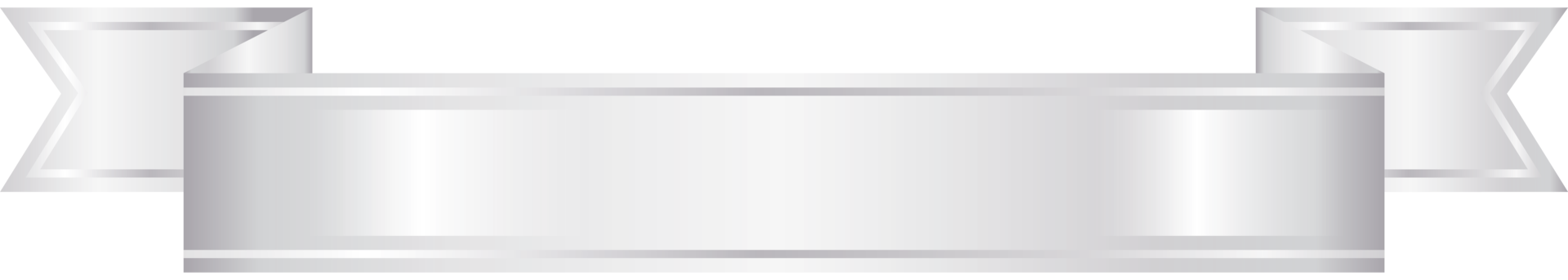 silver ribbon, free PNG