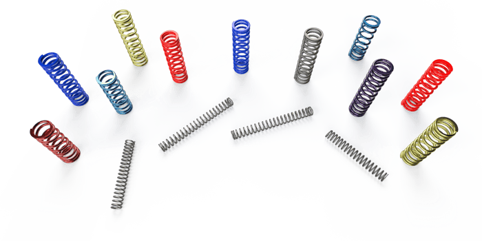 3D RENDERING, compression springs illurtration png