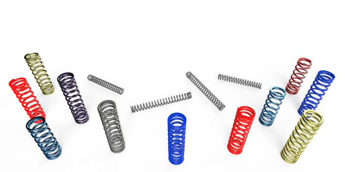 3D RENDERING, compression springs illurtration png