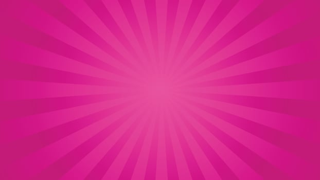 Pink zoom out effect background vector