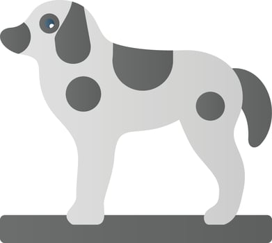 Dog Vector Icon Design