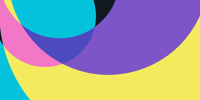 abstract arts colorful organic background vector