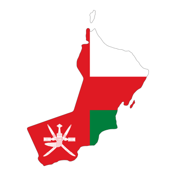 Oman Flag - PNG