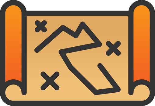 Map Vector Icon Design