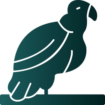 Vulture Vector Icon Design