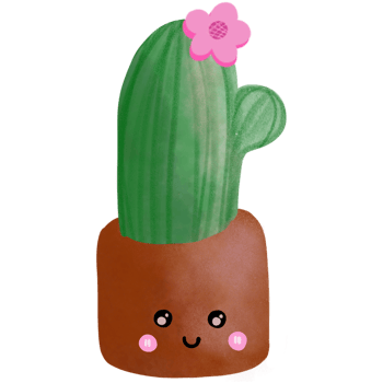 Cactus green minimal png