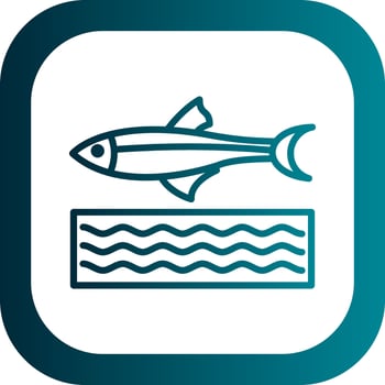 Herring Vector Icon Design