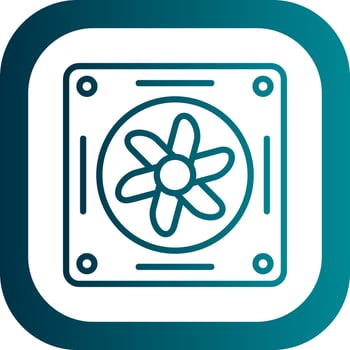 Cooler Vector Icon Design