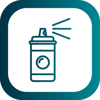 Spray paint Vector Icon Design