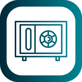 Safebox Vector Icon Design