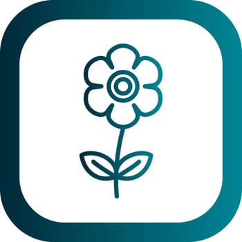 Poppy Vector Icon Design