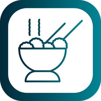 Meatballs Vector Icon Design