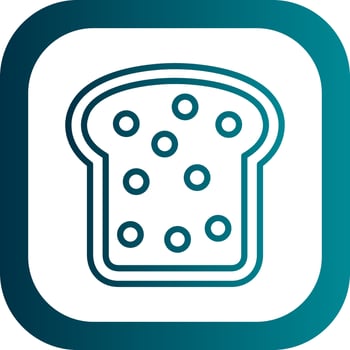 Bread Vector Icon Design