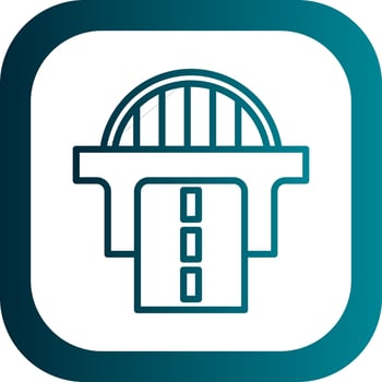Bridge Vector Icon Design