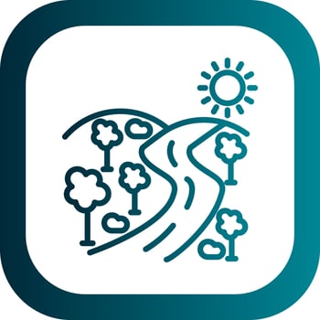 Forest Vector Icon Design