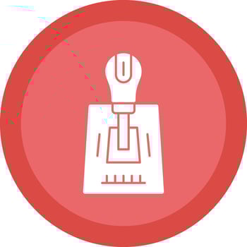 Gearshift Vector Icon Design