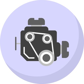 Engine Vector Icon Design