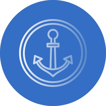 Anchor Vector Icon Design