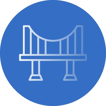 Bridge Vector Icon Design