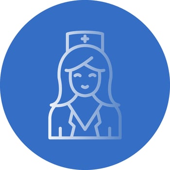 Nurse Vector Icon Design