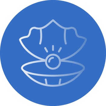 Clam Vector Icon Design