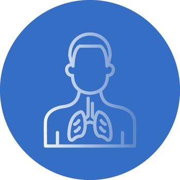 Asthma Vector Icon Design