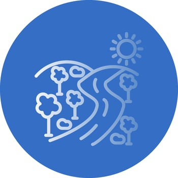 Forest Vector Icon Design