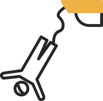 Bungee jumping Vector Icon Design