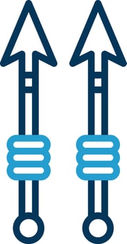 Harpoon Vector Icon Design