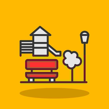 Park Vector Icon Design
