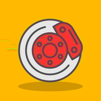 Brakes Vector Icon Design