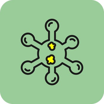 Virus Vector Icon Design