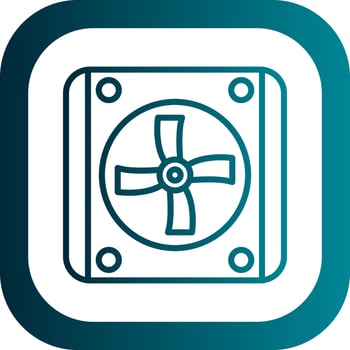 Cooler Vector Icon Design