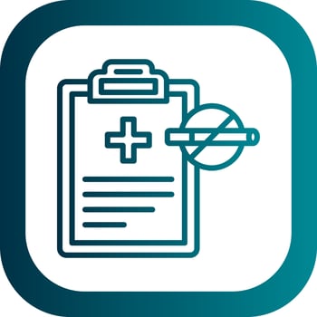 Medical report Vector Icon Design